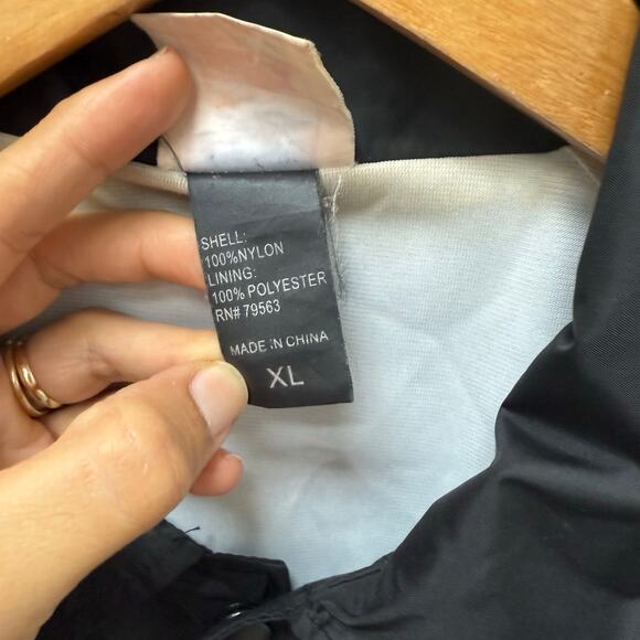 Rare A Tribe Called‎ Quest ATCQ Lined Hip Hop Nylon Jacket Black Size XL - Picture 8 of 8